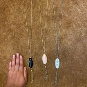 Statement Tassel Necklace Set